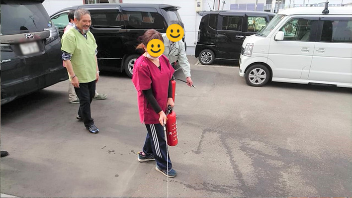 苫小牧,ミライ,消防訓練