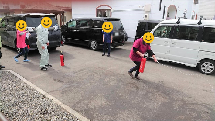 苫小牧,ミライ,消防訓練